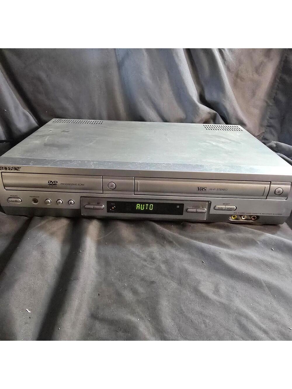 Sony SLV-D300P Progressive Scan DVD VCR Combo Player/Recorder - Tested No Remote